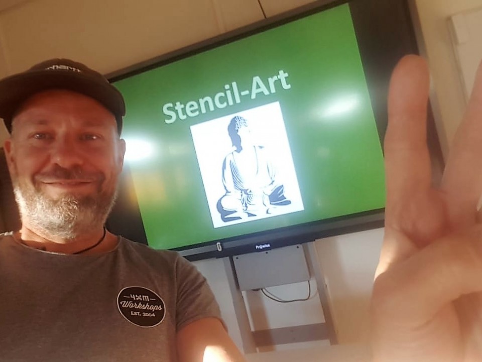 Stencil Art Workshop Jongeren
